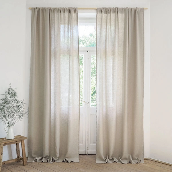 Linen curtains in London